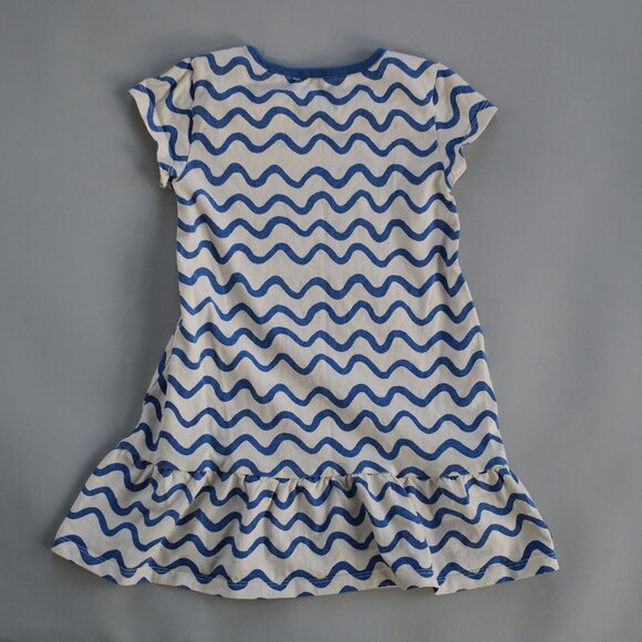 Tea Collection Short Sleeve Ruffle Hem Dress - Picture 3 of 4